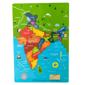 Keitherns Wooden India Map Puzzle