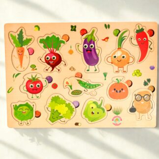 Keitherns Wooden Vegetable Puzzle