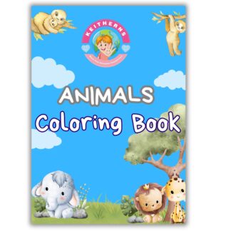 Animal Coloring Book for Kids – Learn with Fun Drawing Activities | Ages 3 to 6 [Paperbac