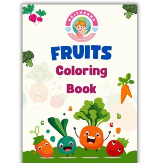 Fruits Coloring Book for Kids – Explore Tasty Fruits with Fun Coloring Activities | Ages 3 to 6 [Paperbac