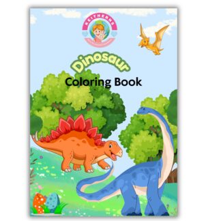 Dinosaur Coloring Book for Kids – Creative Drawing & Coloring Fun | Ages 3 to 6 [Paperbac